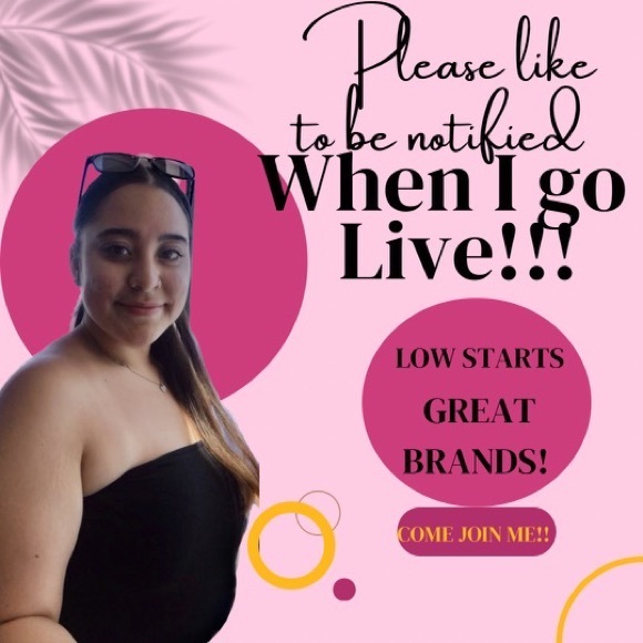 Other - 👗LIKE THIS POST TO BE NOTIFIED WHEN I GO LIVE!!